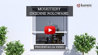 Moskitiera Okienna Rolowana Karnix [upl. by Atnwahs493]