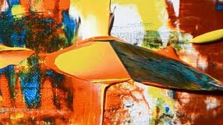 5 EASY ABSTRACT PAINTING TECHNIQUES for BEGINNERS [upl. by Atig]