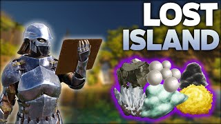 ARK LOST ISLAND RESOURCE GUIDE  ARK Survival Evolved [upl. by Rolph719]