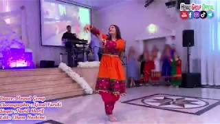 New Afghan girl dance of Hewad Group to Jawid Sharif live song in wedding رقص دخترافغان در آهنگ جدید [upl. by Homere]