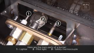 Burner Maintenance  gas oven  Tutorial Pro [upl. by Latia]