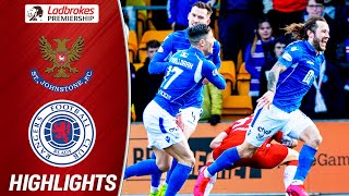 St Johnstone 22 Rangers  Rangers Halted by Late Stevie May Equaliser  Ladbrokes Premiership [upl. by Odicalp]