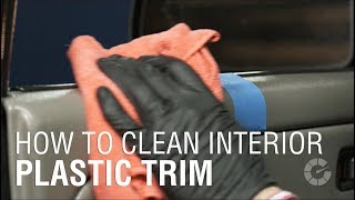 How To Clean Interior Plastic Trim  Autoblog Details [upl. by Ahsiekyt602]