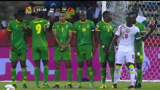 Zimbabwe vs Senegal 2017 AFCON Highlights [upl. by Annavoig]