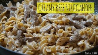 Creamy Beef Stroganoff  Margot Brown [upl. by Muire993]