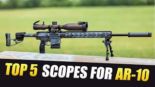 5 Best Scopes for AR10 in 2022  Madman Review [upl. by Nyad]