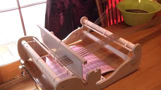 Warping a 15” Cricket Rigid Heddle Loom [upl. by Ihcekn173]