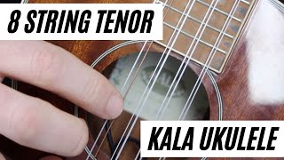 My favourite ukulele Kala 8 String Tenor review [upl. by Whitson]