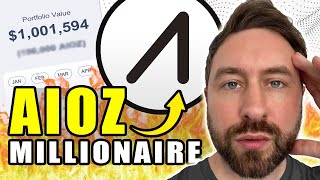 How Many AIOZ Network To Be A Millionaire With Price Prediction [upl. by Vasily]