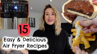 15 DELICIOUS AIR FRYER RECIPES  QUICK amp EASY AIR FRYER RECIPES  Kerry Whelpdale [upl. by Dhaf]