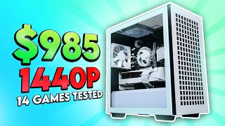 The Best Budget 1000 Gaming PC Build [upl. by Abigale]