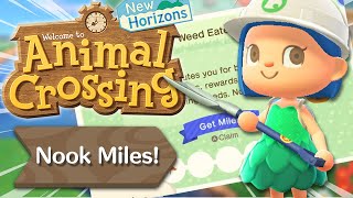 The best way to earn Nook Miles in New Horizons [upl. by Kcirrek779]