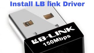 How to install Lb link wirelessusb adapter driver on windows 7 [upl. by Ahsiakal]