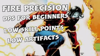 DCUO Fire DPS Precision Build [upl. by Tab]