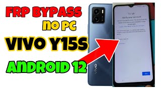 Vivo Y15s FRP Bypass Android 12 without PC [upl. by Gwennie]