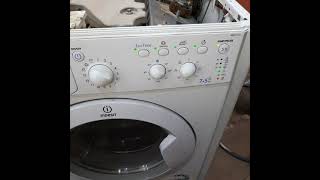 indesit washing machine how to resolve bilking light [upl. by Edobalo]