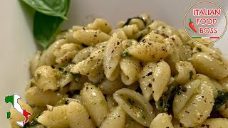 Authentic pesto  6 ingredients Real Italian recipe [upl. by Cassaundra]