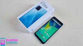 Vivo Y15s Unboxing and Full Review  5000 mAh Battery  IPS LCD HD Display [upl. by Correna]