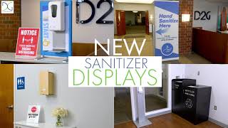 Hand Sanitizer Dispensers  Displays2go® [upl. by Eniahs674]