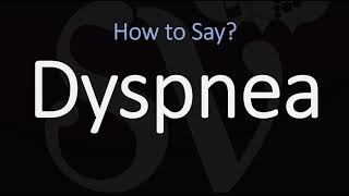 How to Pronounce Dyspnea CORRECTLY Meaning amp Pronunciation [upl. by Naiditch]