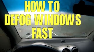 How to Defog Car Windows Fast [upl. by Alodi889]