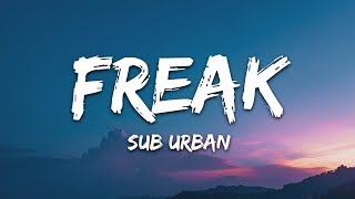 Sub Urban  Freak Lyrics feat REI AMI [upl. by Isdnyl464]