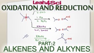 Alkenes amp Alkynes Oxidation Reduction and Oxidative Cleavage [upl. by Ewart88]