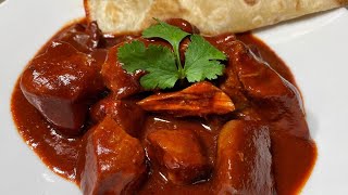 HOW TO MAKE CARNE CON CHILI COLORADO PORK [upl. by Tyika104]