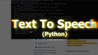 How To Install TextToSpeech Python Package On Windows  Python pyttsx3 Installation  2019 [upl. by Rika]