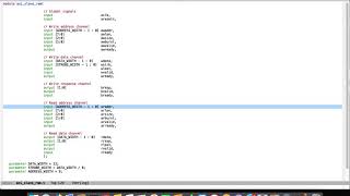 Implementing AXI in Verilog Part 1 Slave Interface [upl. by Jobey854]