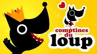 Le loup comptines pour bébé amp comptines pour maternelles [upl. by Adnarim]