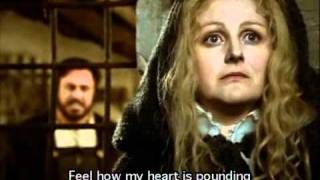 Rigoletto 1982 La Donna E Mobile  Bella figlia dellamore Pavarotti English subtitles [upl. by Arodnap]