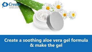 How to make a Soothing Aloe Vera Gel [upl. by Gareth392]