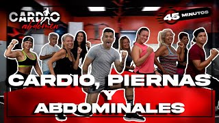 Rutina de Cardio Piernas y Abdominales En Casa [upl. by Langbehn]