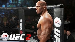 EA Sports UFC 2  Mike Tyson vs Cain Velasquez Gameplay PS4  Xbox One [upl. by Adrea]