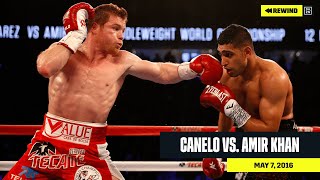 FULL FIGHT  Canelo Alvarez vs Amir Khan DAZN REWIND [upl. by Atilrep381]