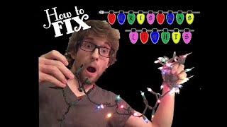 How to Fix 🎄 Christmas Lights  Half Out [upl. by Blaise]