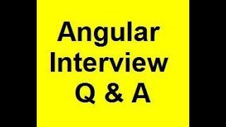 Angular Interview Questions and Answers  Angular Interview Questions  Top Angular Questions [upl. by Sel]