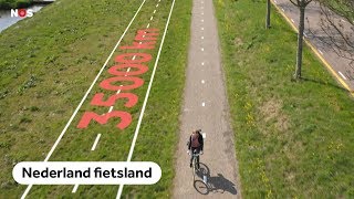 Hoe Nederland 15 miljard kilometer per jaar fietst [upl. by Hagep]