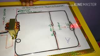 STEPDOWN TRANSFORMER [upl. by Aiyot]