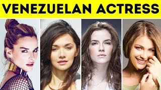 Top 10 Most Beautiful Venezuelan Actresses 2021 [upl. by Olegnaid]