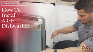 How To Install A GE Dishwasher  Installation [upl. by Kennie]