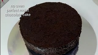 Steamed moist chocolate cake  easy tutorial [upl. by Wainwright424]