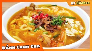 Cách Nấu BÁNH CANH CUA Thơm Ngon Đơn Giản Dễ Làm  Vietnamese Crab Udon  ENGLISH CAPTION [upl. by Zannini294]