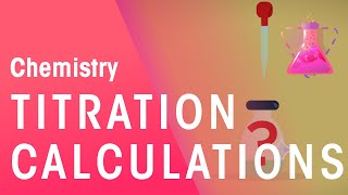 How To Do Titration Calculations  Chemical Calculations  Chemistry  FuseSchool [upl. by Nigel919]