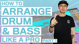 How to Arrange Drum and Bass Music  Minimal DNB Ableton Tutorial Part 1 [upl. by Reviel]