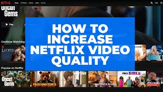 Change Netflix Quality Settings Watch Netflix Videos in Full HD or 4K 1080p Not Working On Chrome [upl. by Damalis]