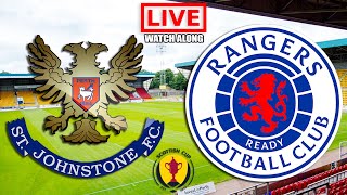 ST JOHNSTONE v RANGERS LIVE WATCHALONG [upl. by Nnaeirb]