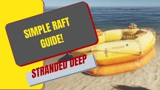 Quick tips about the raft Stranded Deep [upl. by Spence]