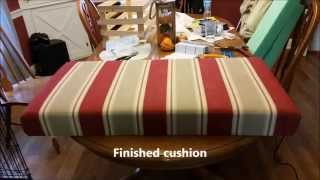 How to Cover a Cushion [upl. by Duntson]